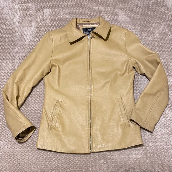 OSCAR PIEL Leather Jacket - Picture 3 of 7